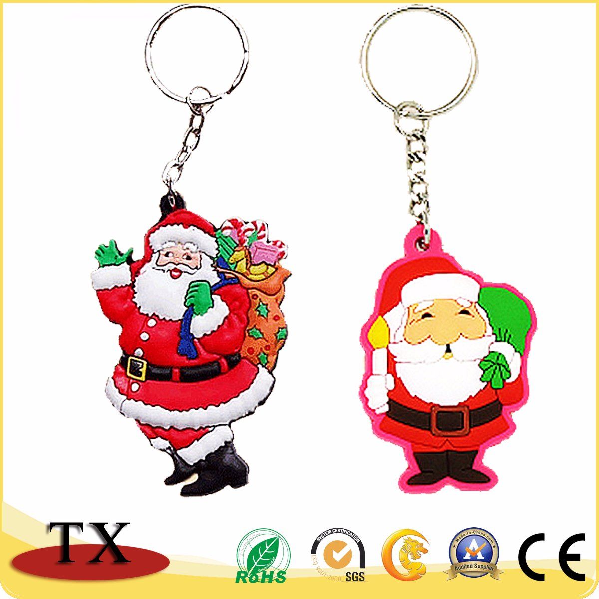 High Quality Soft Keyring and PVC Key Chain