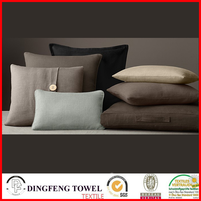 2017 New Design Cotton Linen Fabric Matching Cushion Cover Sets Df-C321
