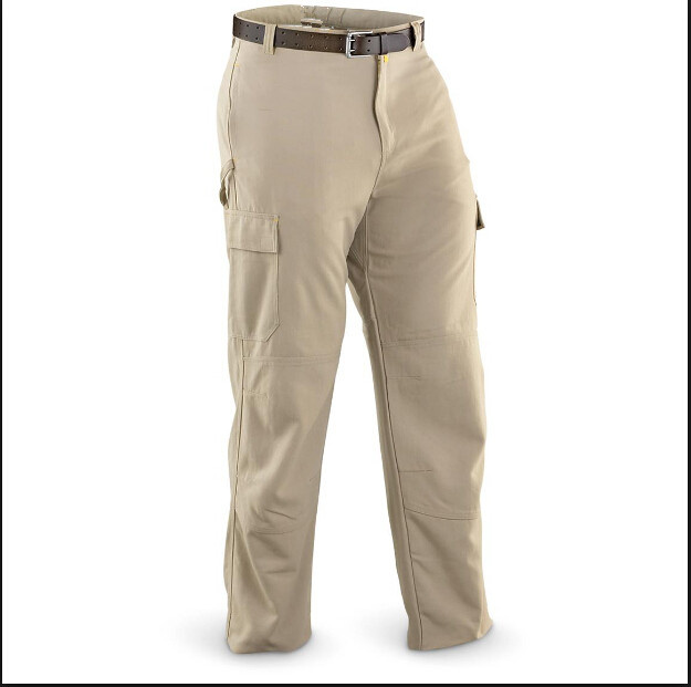 Straight Trousers Chino Worker Work Uniform OEM Pants