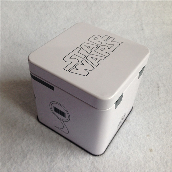 Sqaure Shorts Packing Tin Can with Airtight Lid