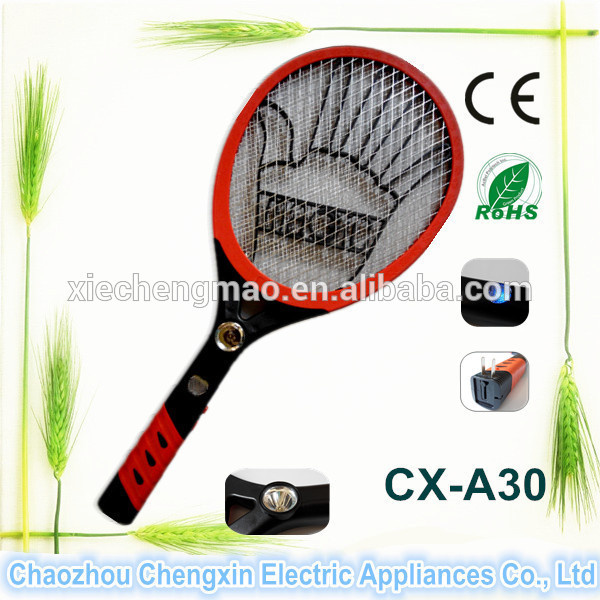 High Quality Custom ABS Mosquito& Insect Killer Swatter with LED