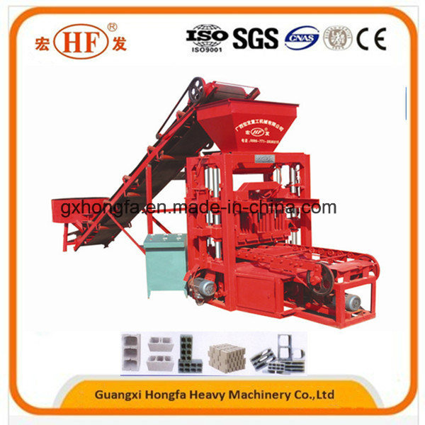 China Concrete Cushion Brick Bar Pad Block Making Machine Qtj4-26