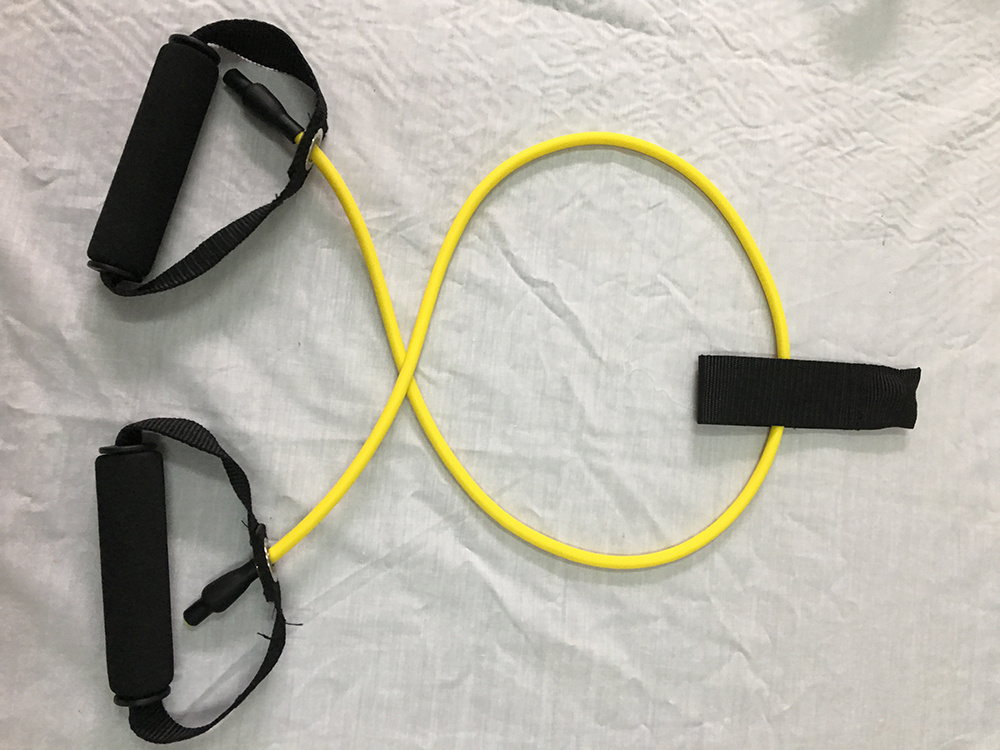 Light Resistance Rubber Bands with Handles Door Anchor Gym Equipment