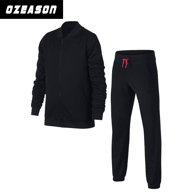 Designer Men's Winter Blank Fitness Cotton / Polyester Running Tracksuits (TJ024)