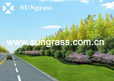 Synthetic Lawn Carpet for Courtyard or Balcony (SUNQ-HY00021)