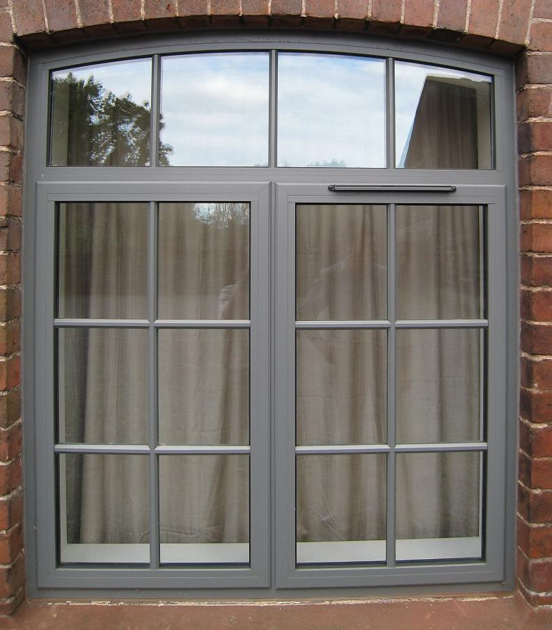 High Quality Low E Glass Alumium Window with PVDF Coating