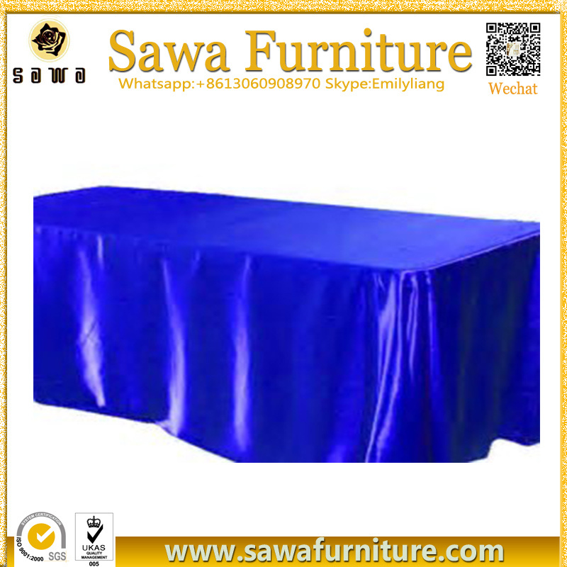 Fitted Rectangular Polyester Tablecloth, Full Color Party Table Cover