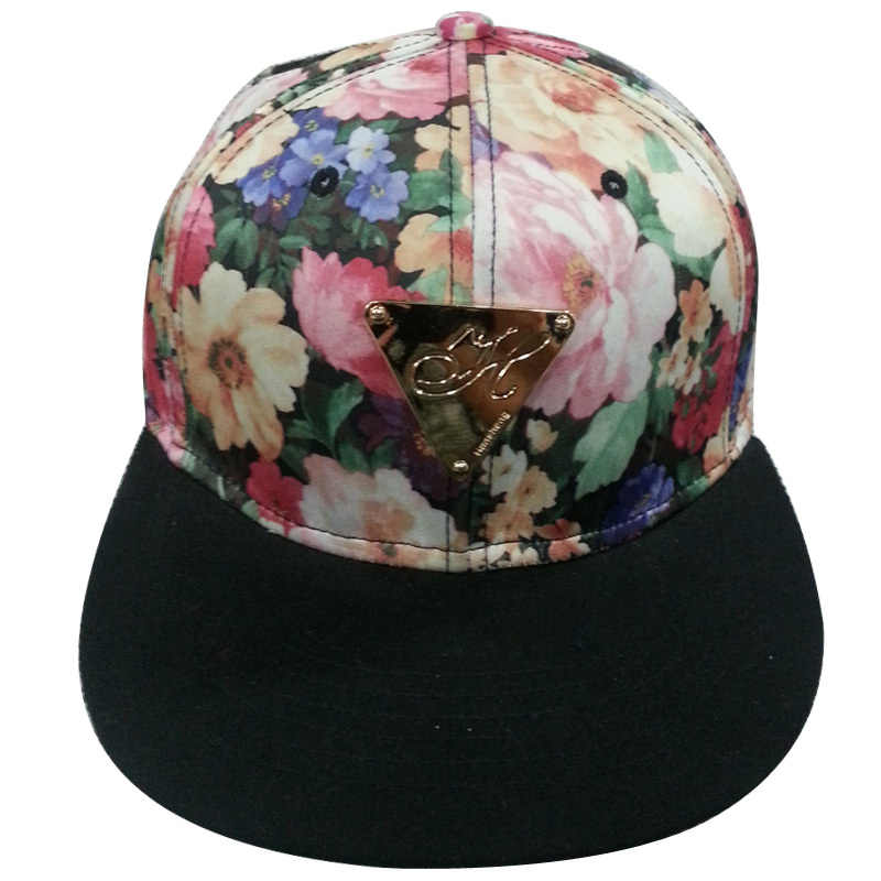 New Snapback Baseball Cap with Metal Badge Gj1743