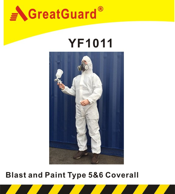 Spray and Blasting Type 5&6 Coverall (CVA1011)