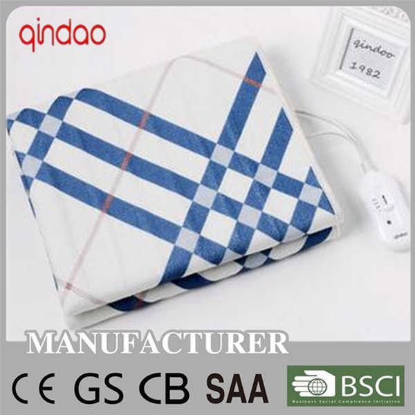 Super Soft Printed Polyester Electric Heated Blanket