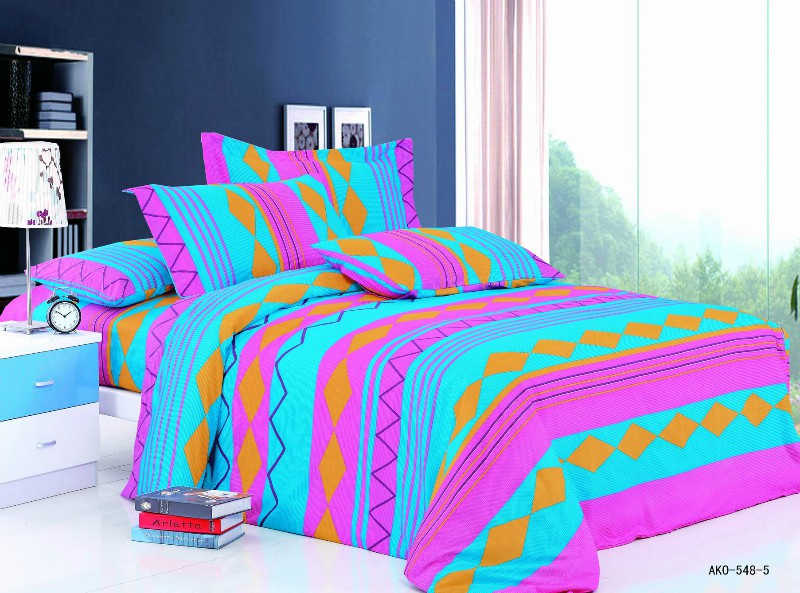 High Width Twill Printed Microfiber Fabric for Home Textile