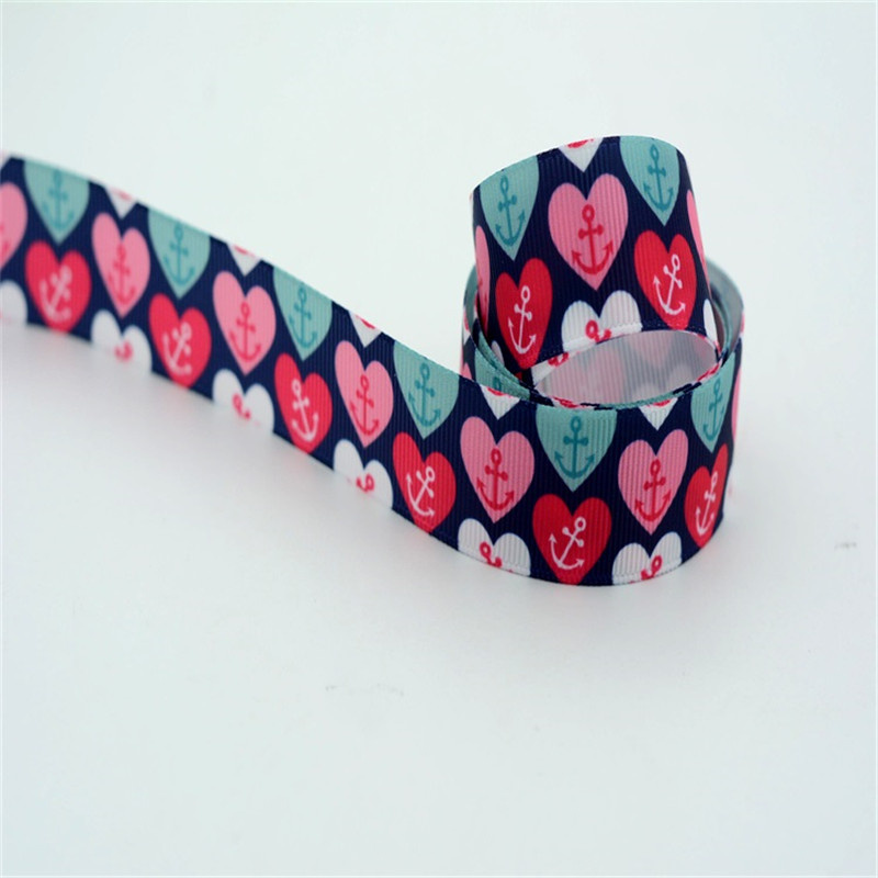  Custom Polyester Grosgrain Ribbon for Gift Packing