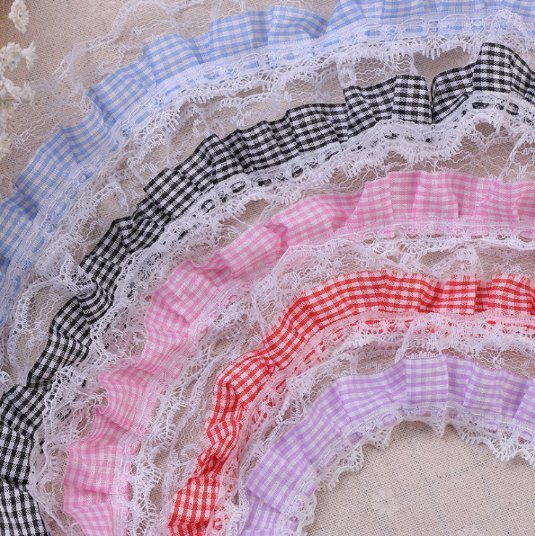 High Quality Ruffles Lace for Garment Accessories