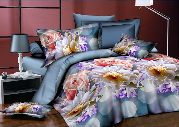 100% Cotton 3D Printed Bedding Set