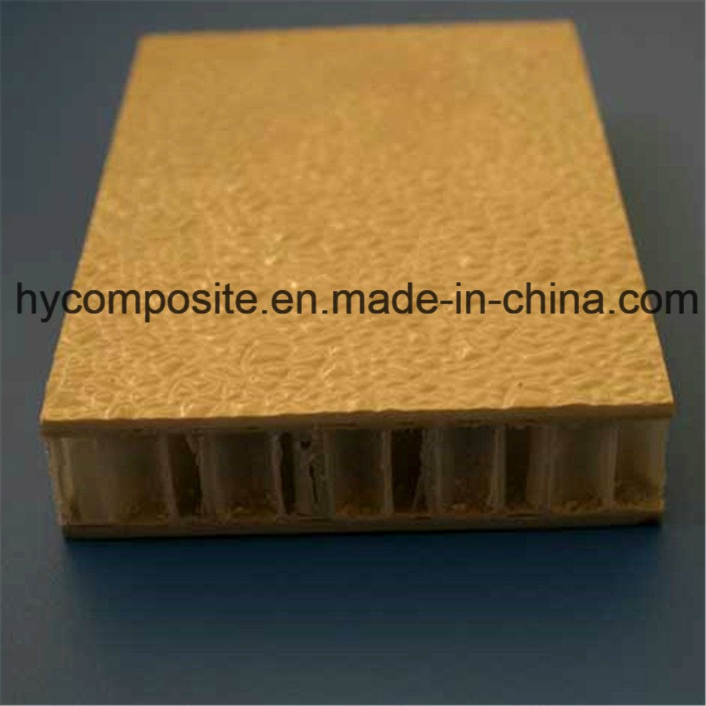 Pebble Embosed FRP Coated PP Honeycomb Sandwich Panel for Partition