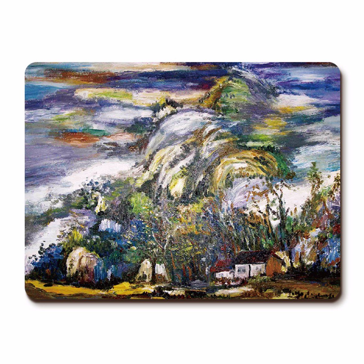 Decorative Table Mat Placemat with Fashion Design, Free Random Sample Is Available