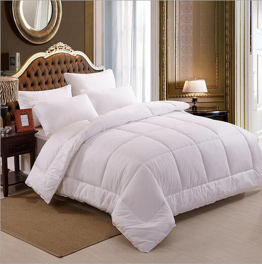 Single Size Cotton Breathable Down Duvet Comforter  for Hotel with White Duck Down