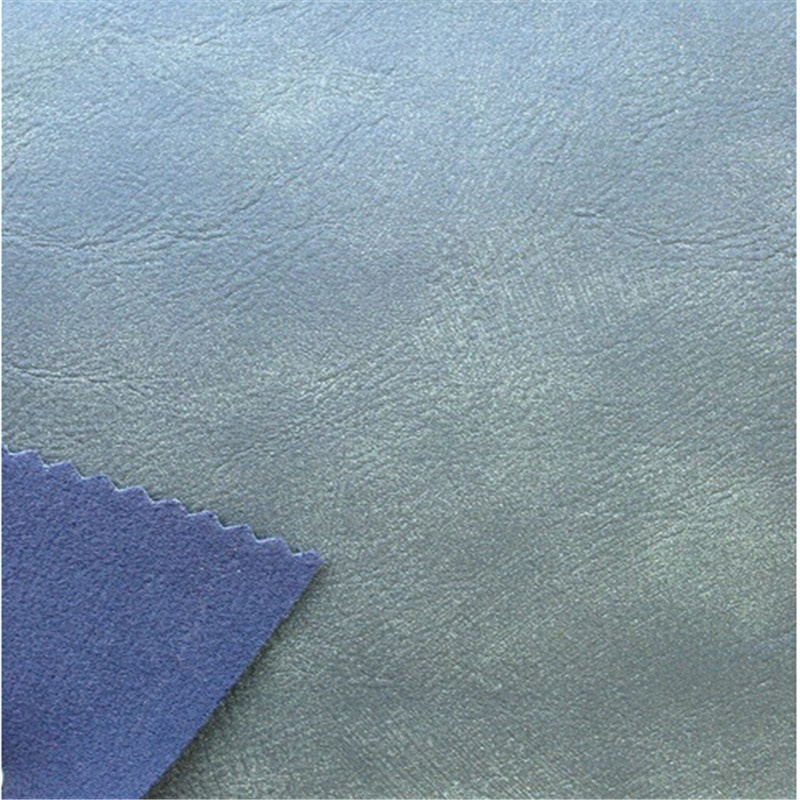 Two Tone Effect PU Leather for Indoor Sofa Making