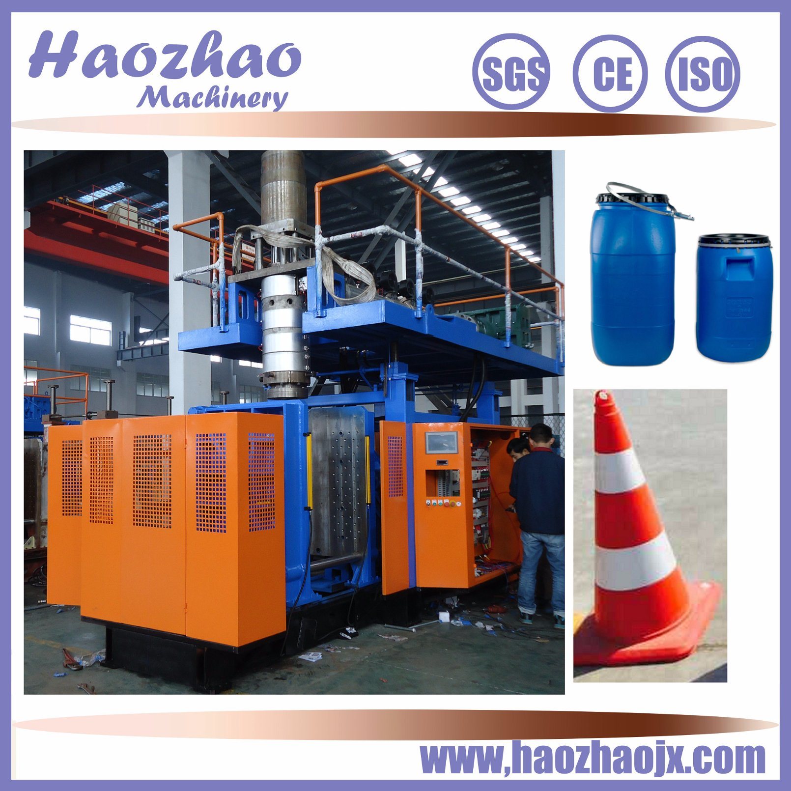 Automatic Blow Molding Machine for 100liter Container