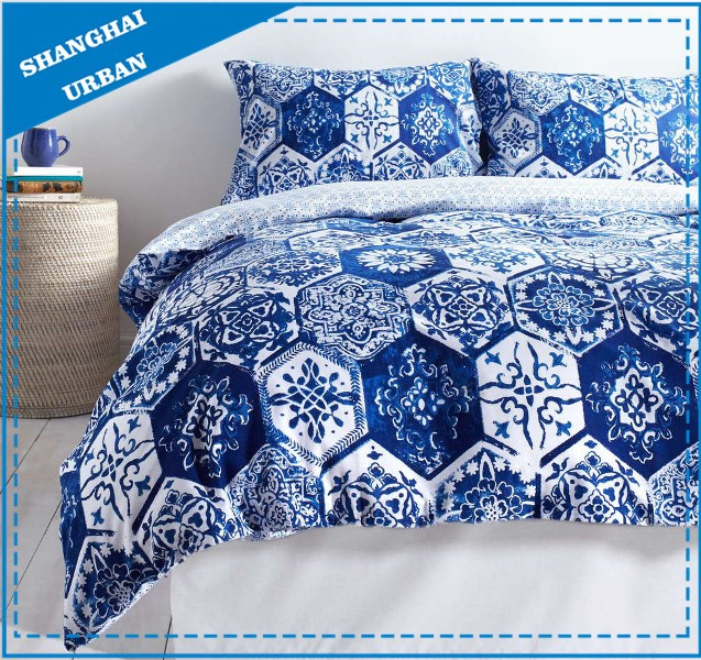 Vintage Pattern Patchwork Cotton Duvet Cover Bedding