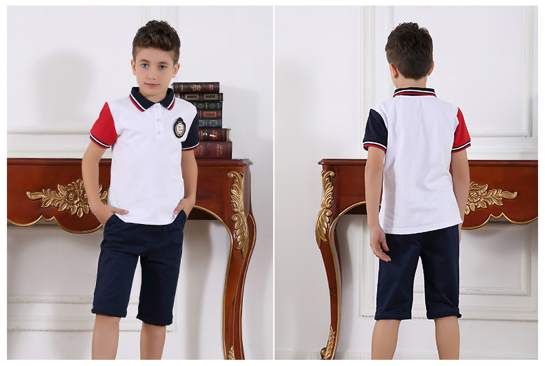 Customized Fashion Stylish Primary School Boy's and Girl's Uniform S53105
