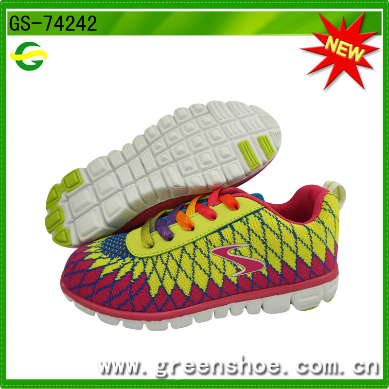 New Model Flyknit Running Children Sport Shoes in Low Price