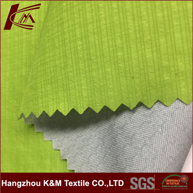 20d Nylon Stretchable Fabric Bonded Jacquard Mesh Fabric with TPU