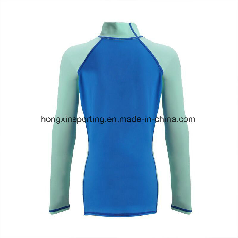Lycra Long Sleeve Rash Guard/Swimwear/Sports Wear (HXR0013)