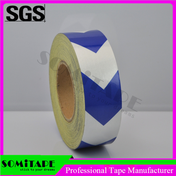 Somitape Sh514 White and Blue No Trace Reflective Tape for Multipurpose