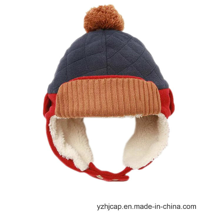POM POM Hat Beanie Hat Jacquard Hat Knitted Hat