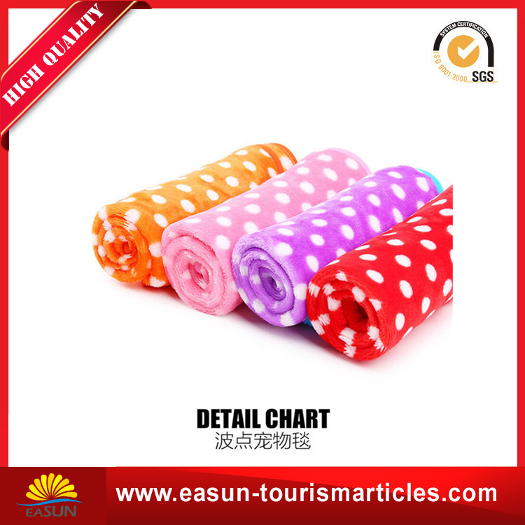 Printed Roll up Micro Plush Fleece Blanket