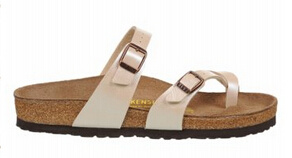 Simple Style Matte-Look Casual Thong Style Sandals
