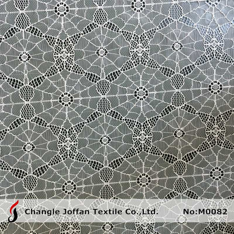 Spider Web Nylon Net Jacquard Lace Fabric (M0082)