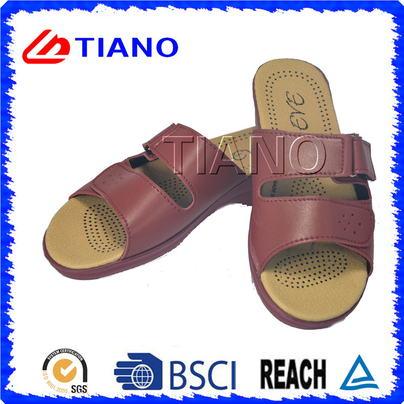 Summer Comfortable Footbed EVA Beach Slipper for Lady (TNK20131)