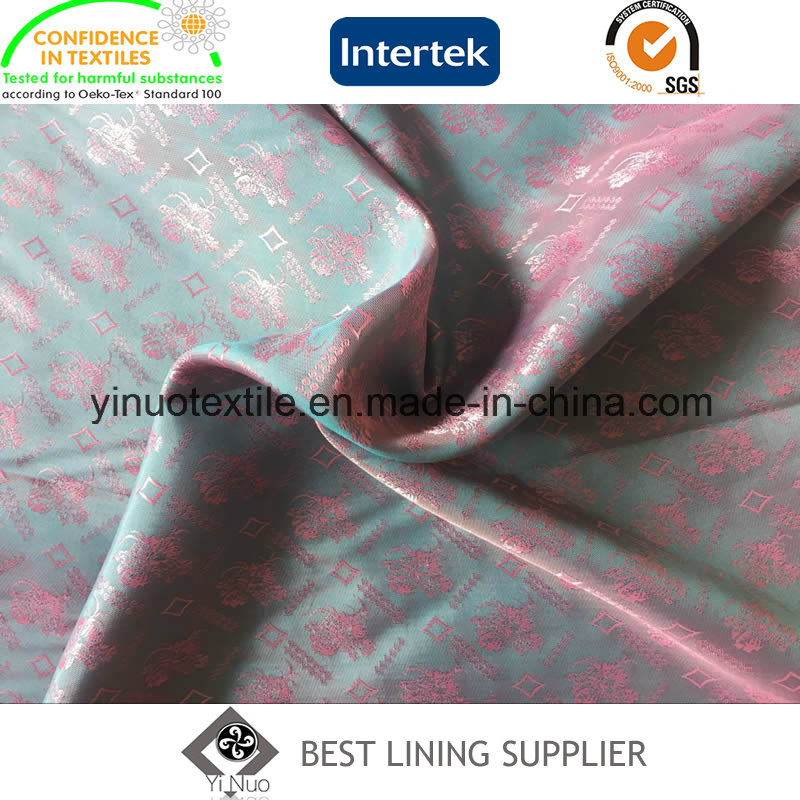 High Quality Jacquard Men's Suit Lining Fabric China Supplier