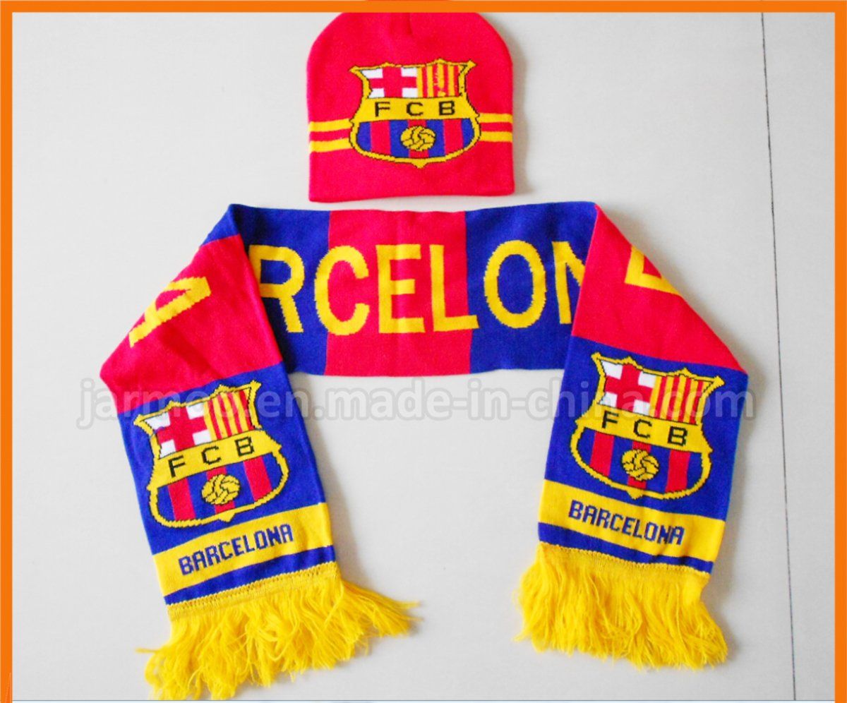 Custom Knitted Team Scarf