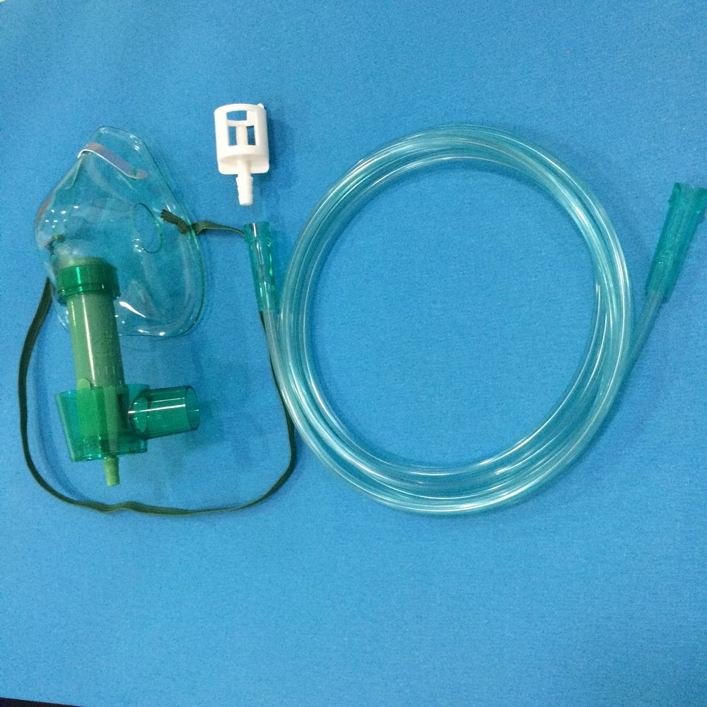 Disposable Multi-Vent Oxygen Mask (Venturi mask) with 7FT