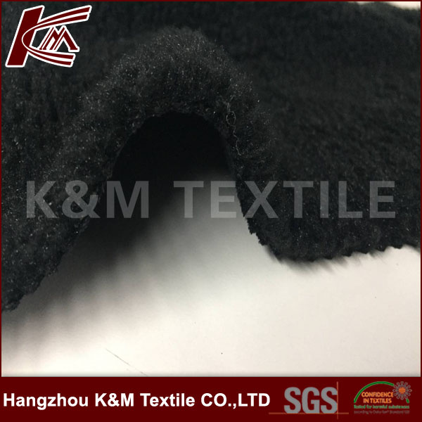 100% Polyester Berber Fleece Softshell Fabric for Garment