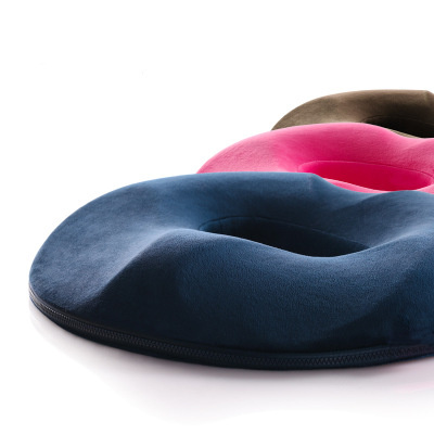 Contoured Memory Foam Round Donut Seat Cushion