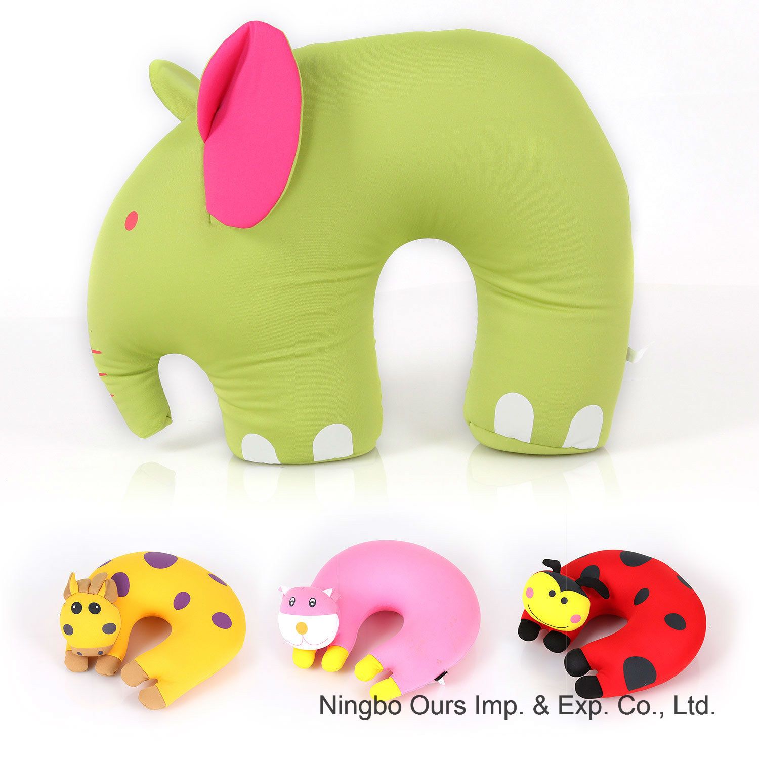 Chinese Supplier 3D Animal Modeling Cool Particle U - Pillow