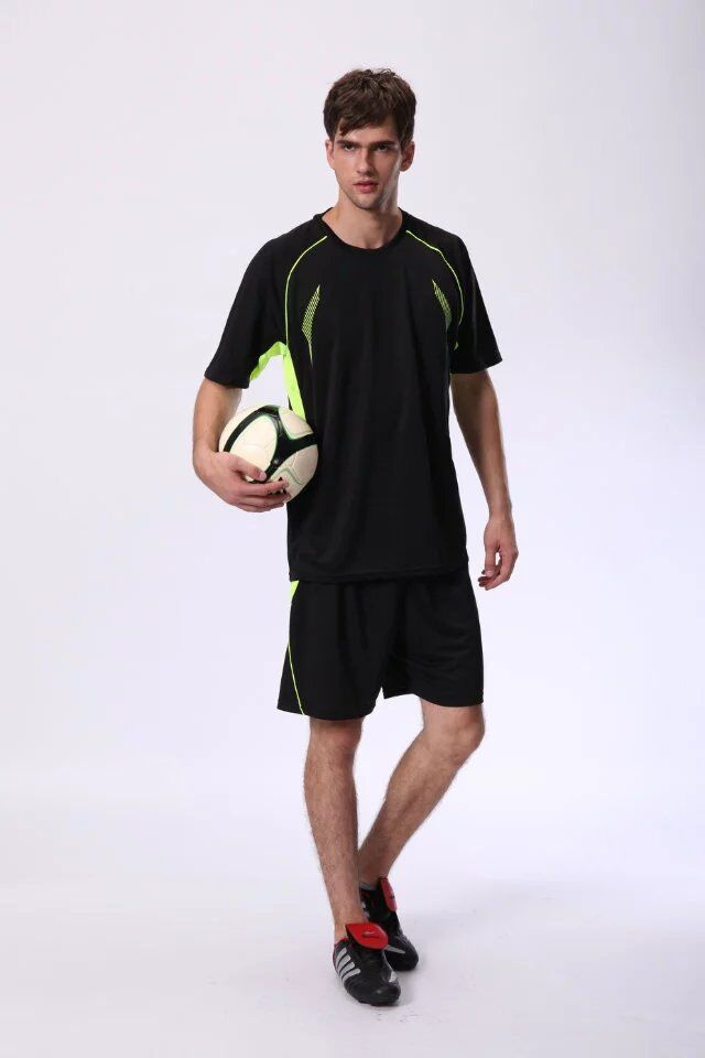 2017 Black Soccer Jerseys