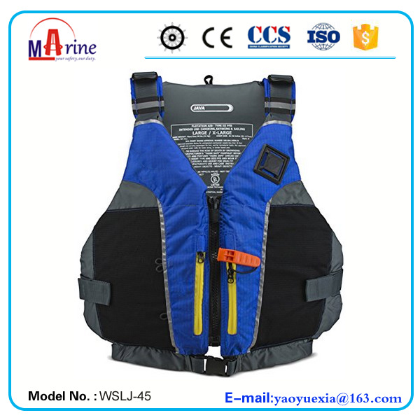 Multi-Color Zipper Pockets Canoe Life Vest