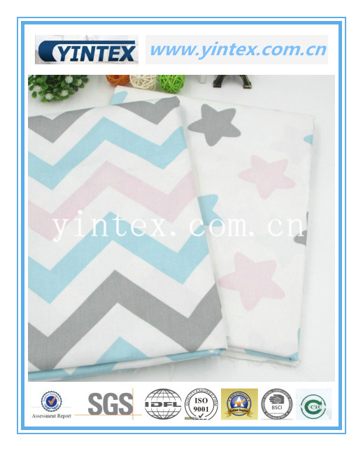 Home Textile Material Cloth for Sewing Printed Polyester Fabric