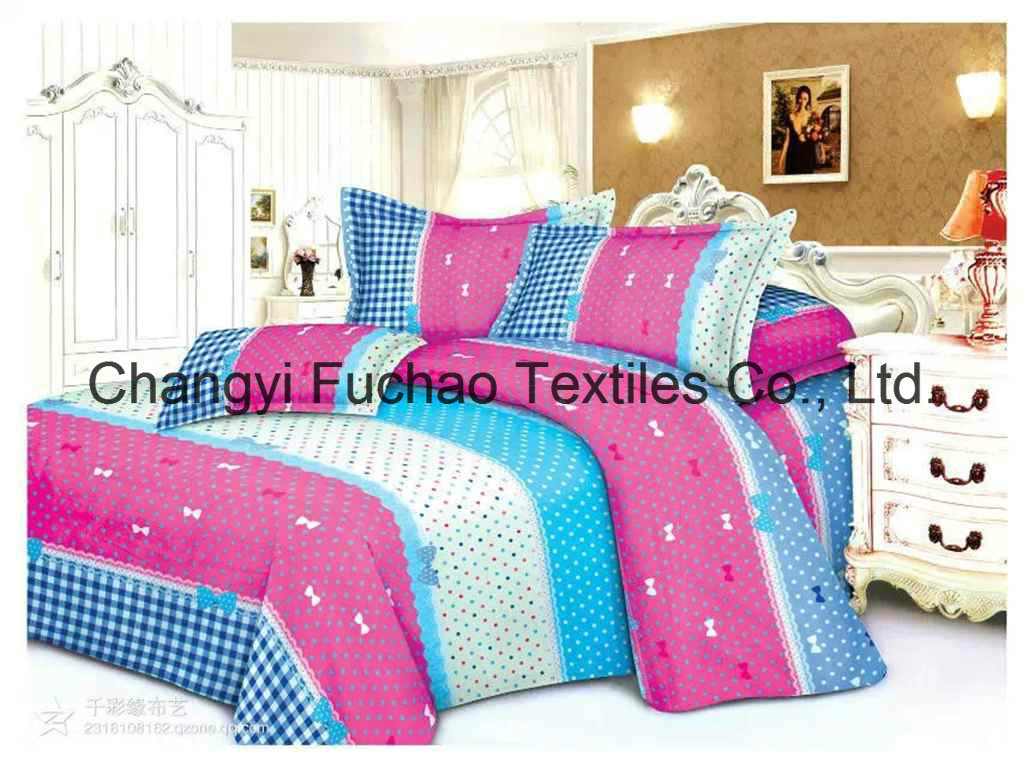 Poly or Cotton Bedding Set Used for Home T/C65/35