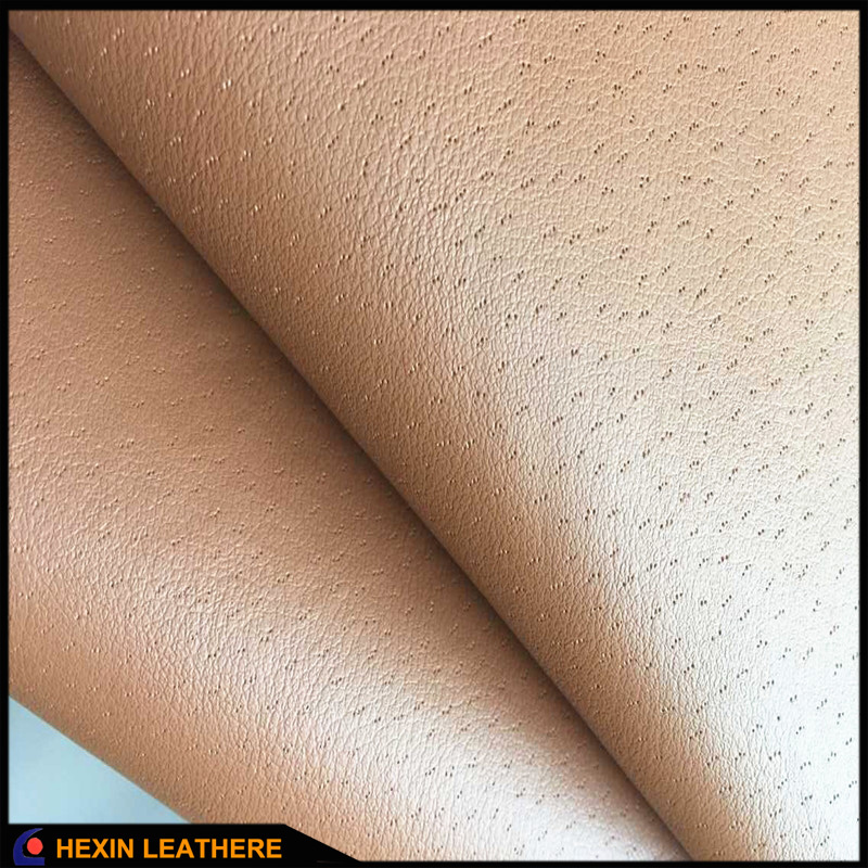 Synthetic Breathable PU Leather for Shoes Lining Hx-F1710