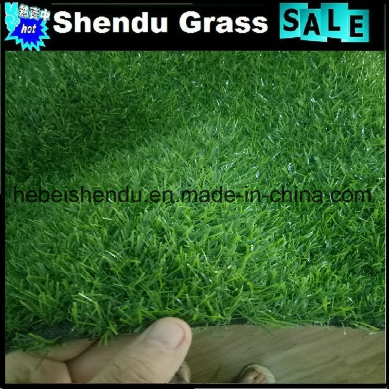 13650density 4 Tone Grass Carpet for Landscape and Garden