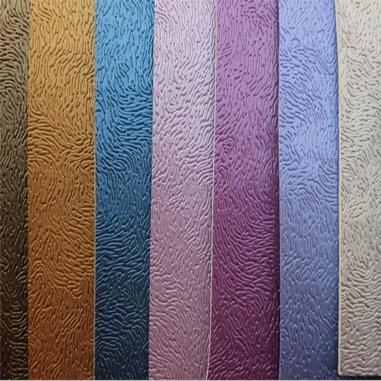 Color Change PU Leather for Book Covers Hw-140928