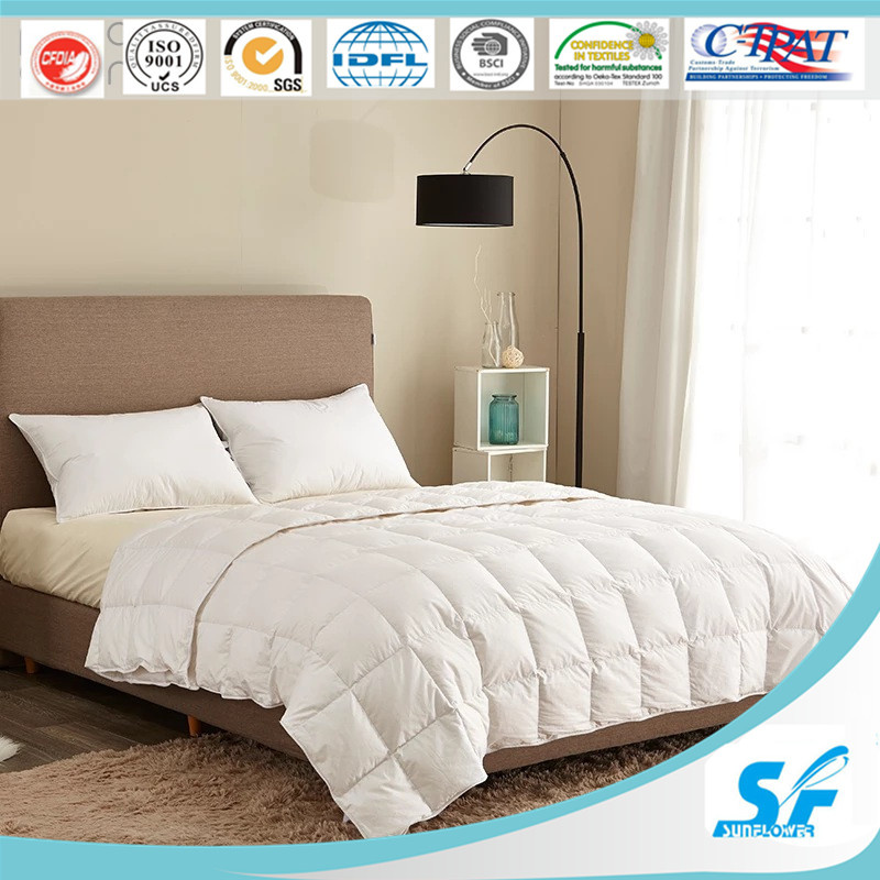 Soft Queen/Full75% Goose Down Comforter for Home