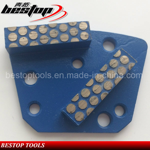 18/20# Hard Bond Trapezoid Grinding Shoe with 2 Bar Segments