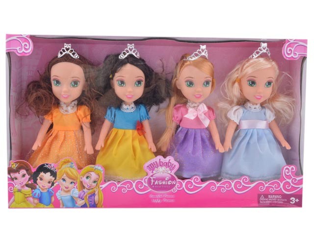 13 Inch Plastic Fashion Beautiful Princess Baby Doll Toy (10227194)